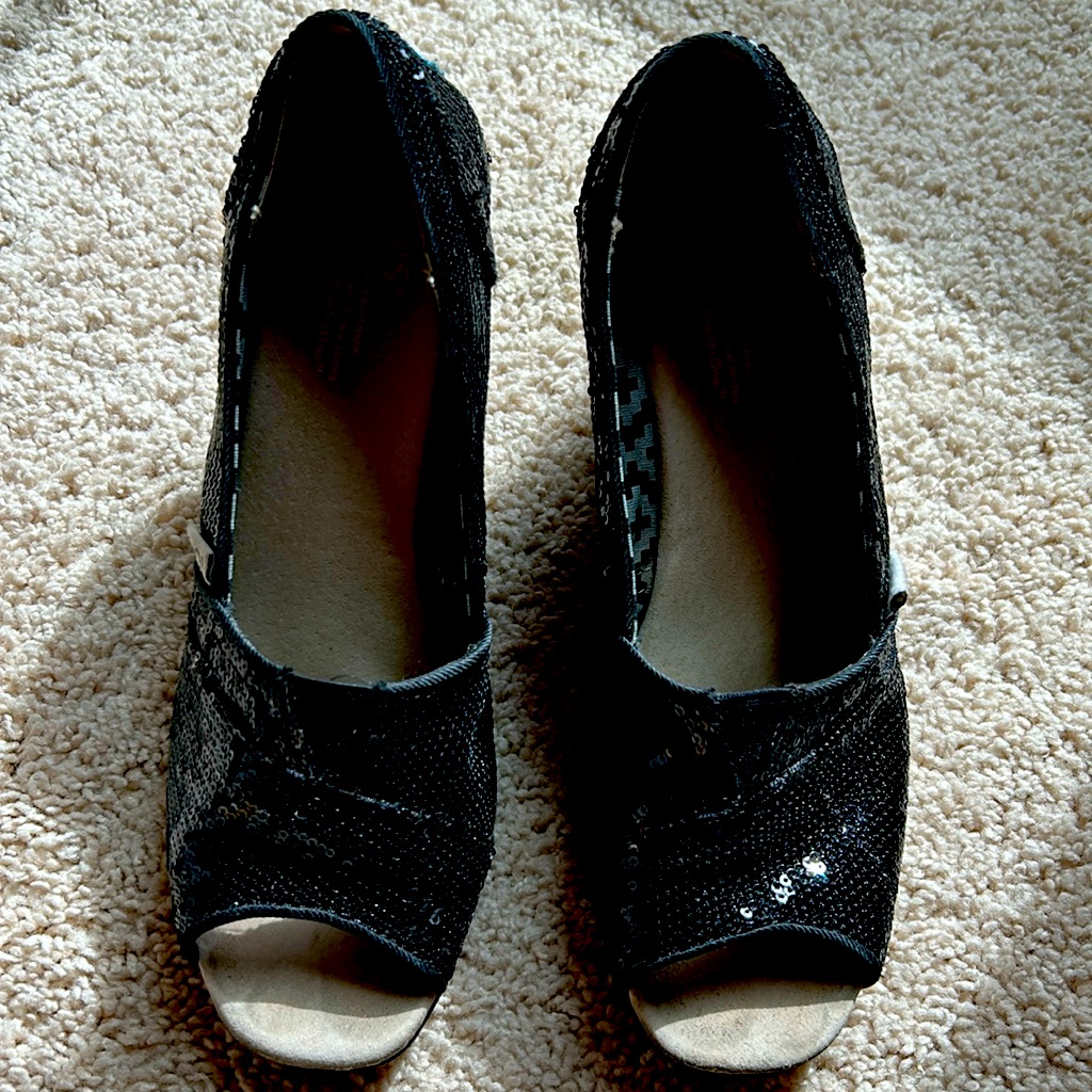 Sequin Wedges